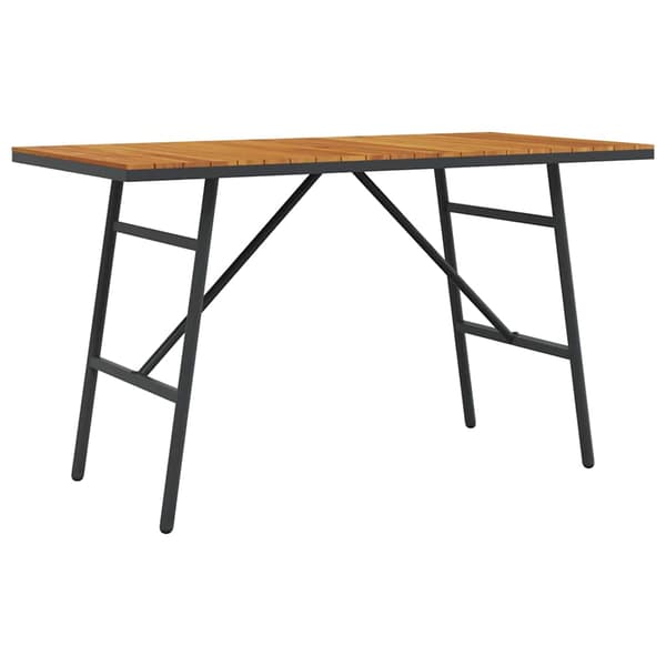 Trädgårdsoffset 2 pcs Svart konstrotting