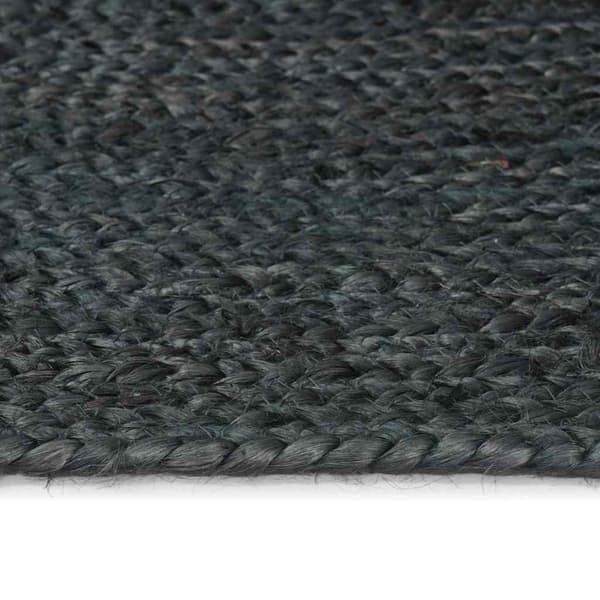 Områdesmattor Mörkgrå 152 x 245 cm Jute