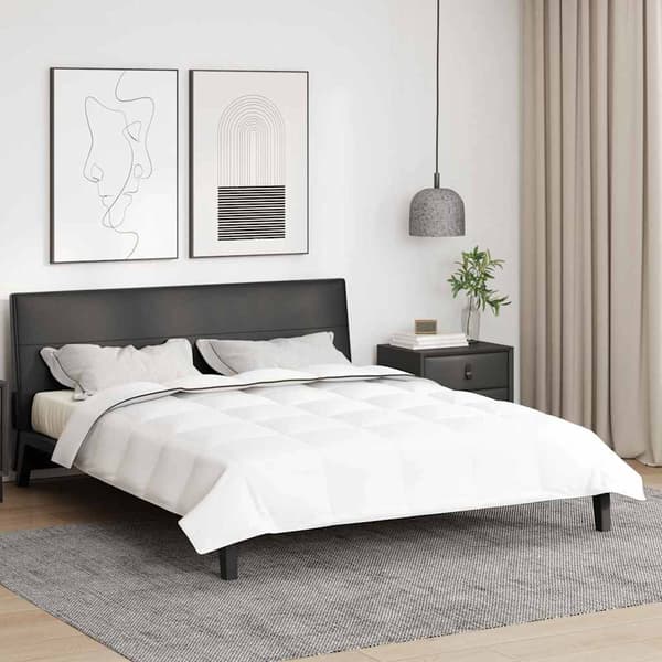 Vinter Täcke Vit 200 x 240 cm Fjäder