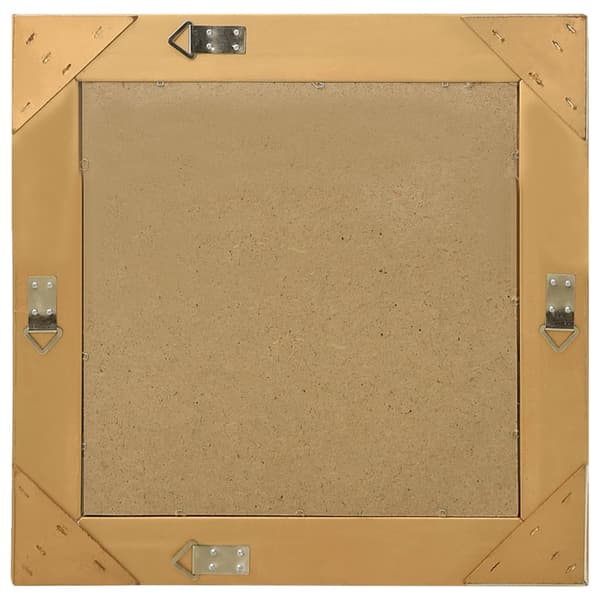 Väggspegel barockstil 50x50 cm guld