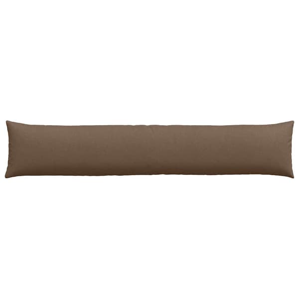 Sofakuddar 2 pcs Brun 200 x 40 cm tyg