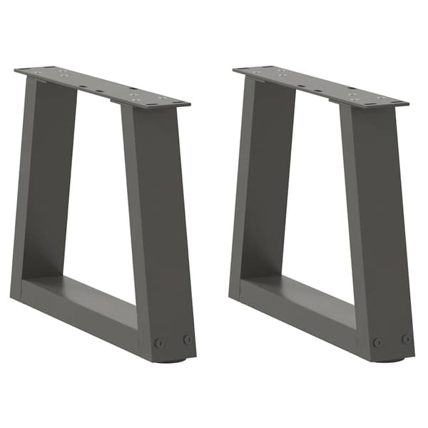 Soffbordsben V-formade 2 st antracit 30x(30-31,3) cm stål