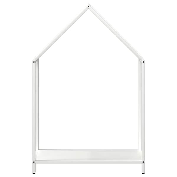 Vedställ vit 60x25x90 cm kallvalsat stål