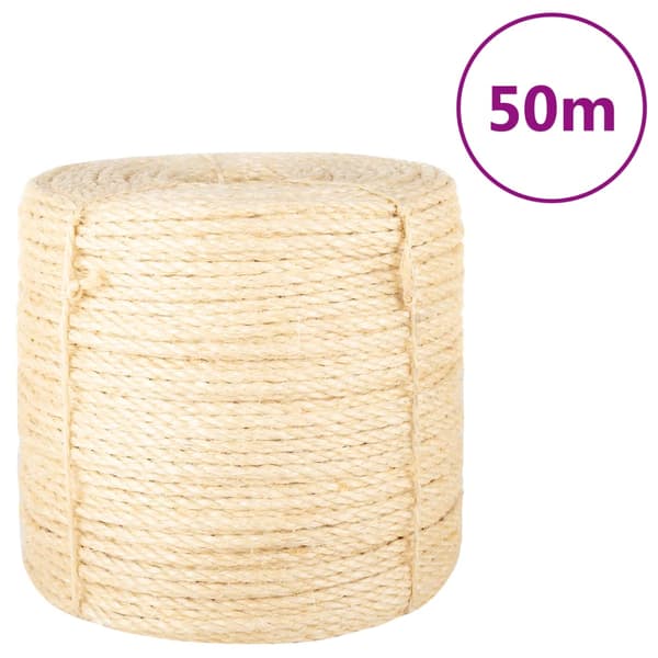 Rep 100% sisal 6 mm 50 m