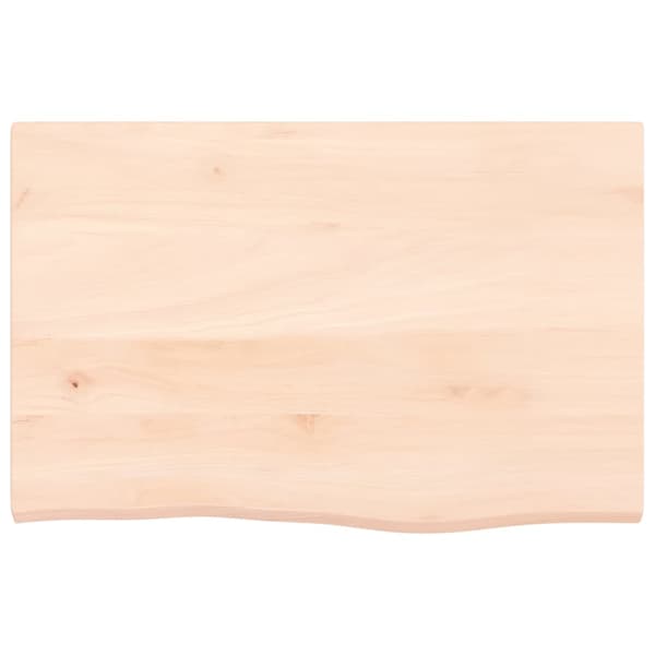 Hyllplan 60x40x2 cm obehandlad massiv e6