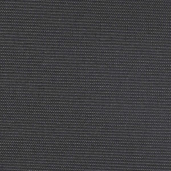 Infällbar sidomarkis svart 100x1000 cm