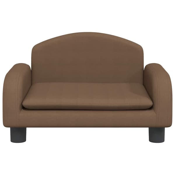 Barnsoffa brun 50x40x30 cm tyg