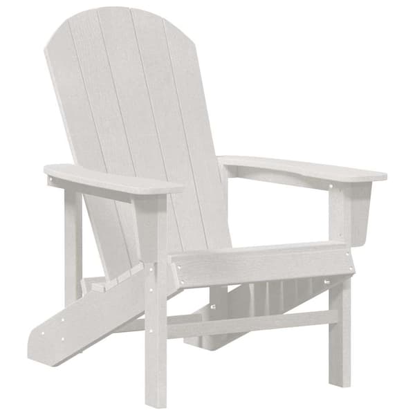 Trädgård Stol 2 pcs Vit 82 x 74 x 92 cm polyeten