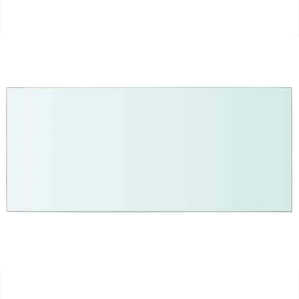 Hyllplan glas genomskinlig 50x25 cm