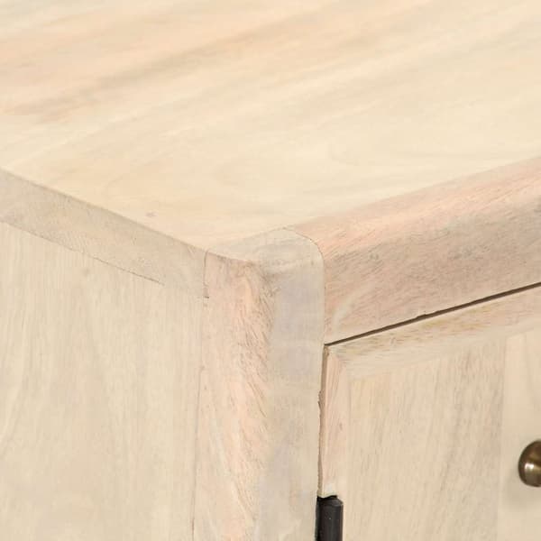 Soffbord 90x45x40 cm massivt mangoträ