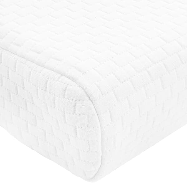 Sovkudde 80 x 40 x 12,5 cm Medium Minneskum Vit