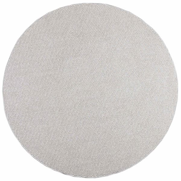Inomhusmatta LUGO Krämfärgad och grå Ø 160 CM Polyester