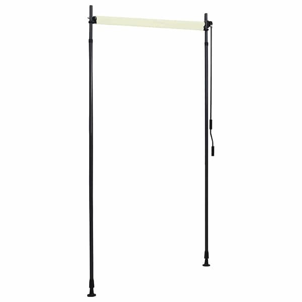 Rullgardin utomhus 100x270 cm gräddvit