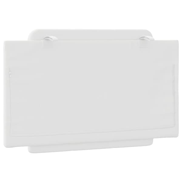 Headboard Cushion "Zadar" White 80 cm Faux Leather