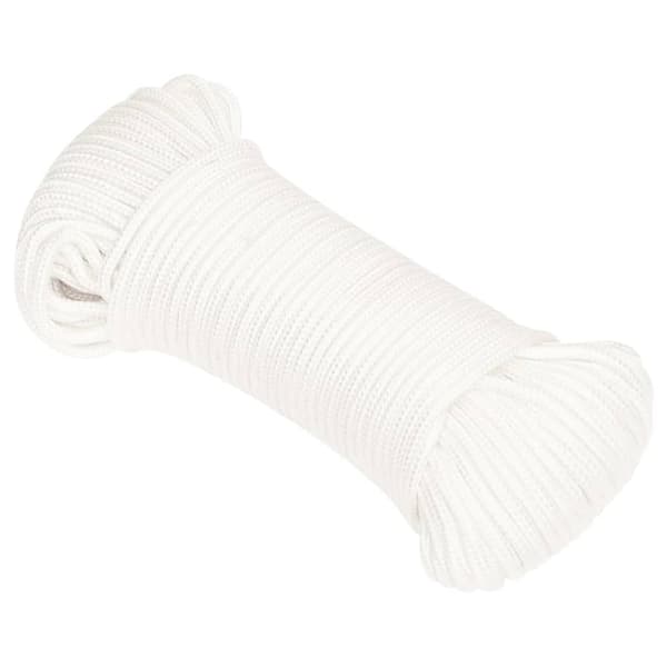 Båtlina helvit 3 mm 500 m polypropylen