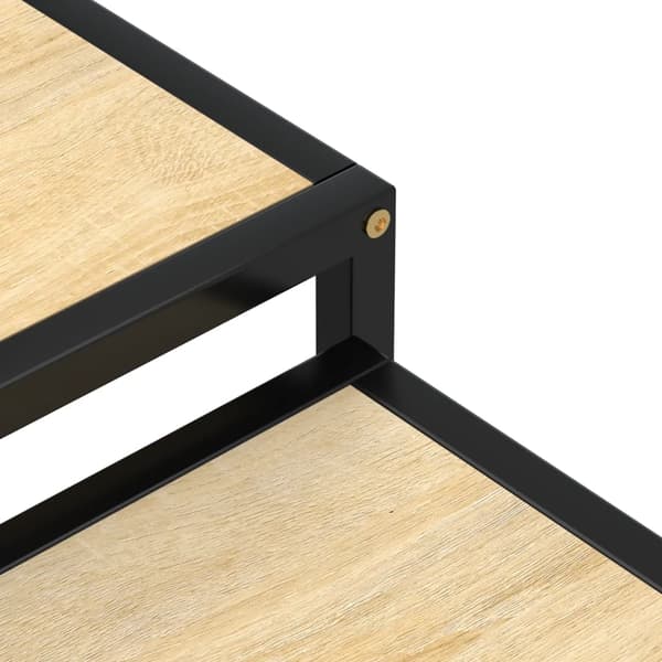 Tebord 2 st MDF sonoma-ek
