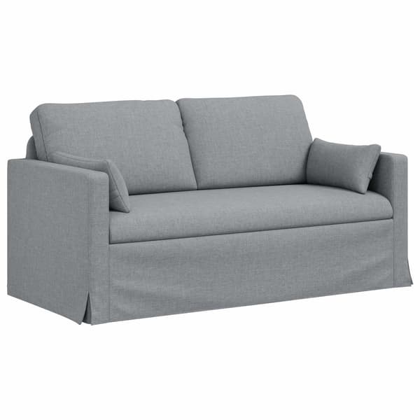 Soffa Ljusgrå 158 x 78 x 80 cm tyg