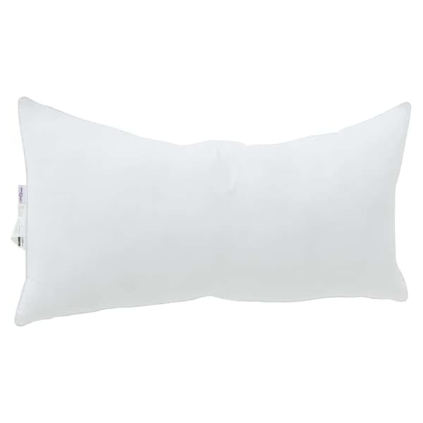 Kudde med kudde Vit 80 x 42 x 20 cm Bomull och Polyester