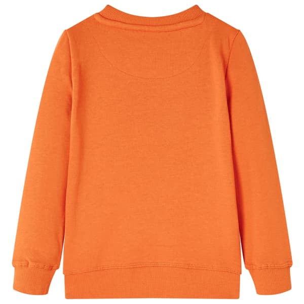 Tröja för barn mörk orange 104