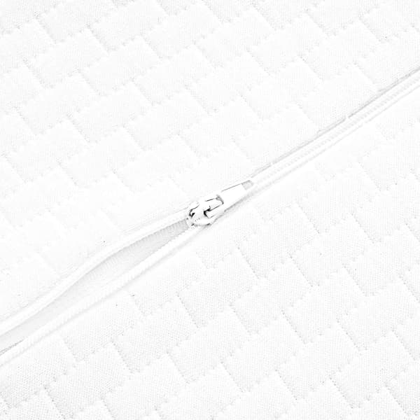 Sovkudde Enfärgad Vit 80 x 40 x 12,5 cm Minneskum