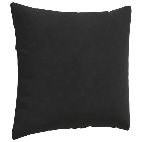 Sofakuddar 2 pcs Svart 45 x 45 cm Kordread tyg