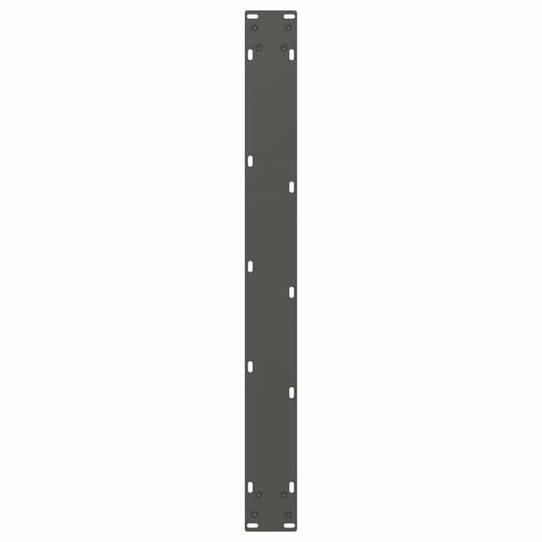 Matbordsben V-formade 3 st antracit 70x(72-73,3) cm stål