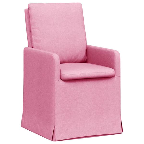 Matstolar 2 pcs Rosa 57 x 67 x 98 cm tyg