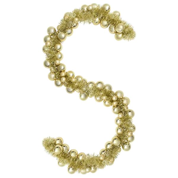 Julkulagirland Guld 186 cm Polystyren