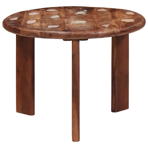 Nesting Kaffe Bord 3 pcs Flerfärgsdesign Massivt återvunnet trä