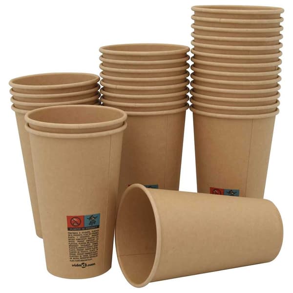 Kaffekoppar i papper med lock 1000 st 16oz 400ml
