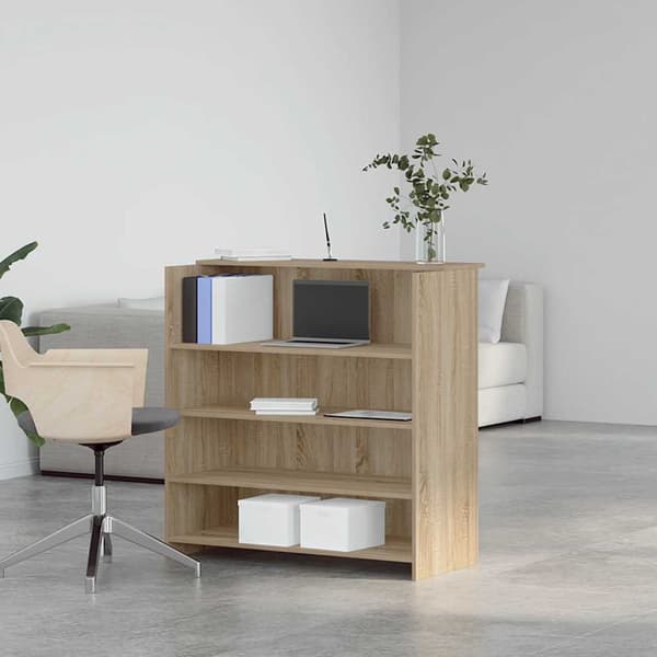 Receptionsdisk Sonoma Ek 100x50x103,5 cm konstruerat trä