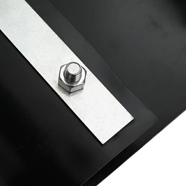 Rotspärr Svart 0,7 x 5 m polyeten