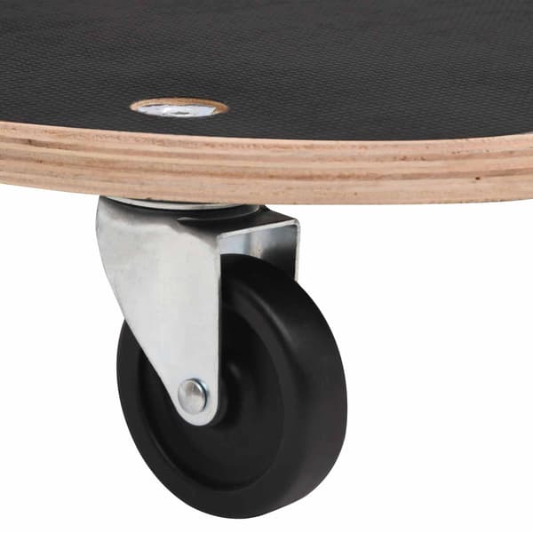 Transportvagn 6 pcs Grå Plywood