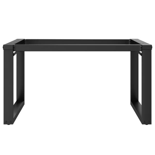 Bordsben för soffbord O-ram 80x70x43 cm stål