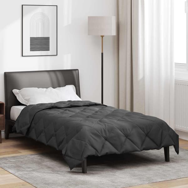 Sommar Duvet Antracit 220 x 155 cm Mikrofiber