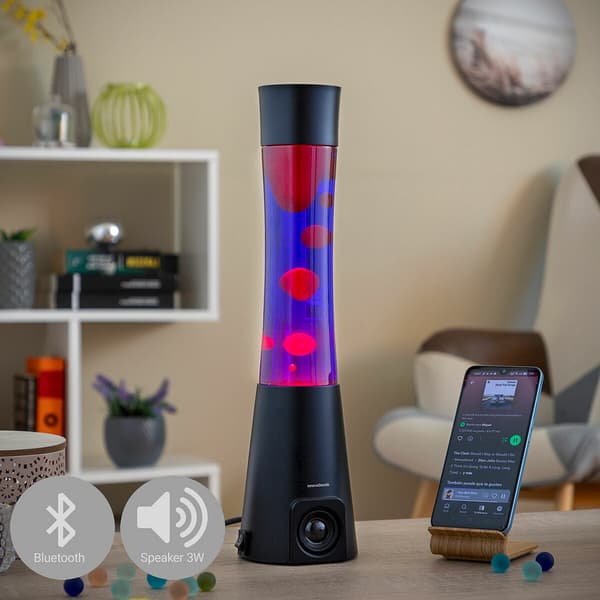 Laavalamppu kaiuttimella Maglamp InnovaGoods