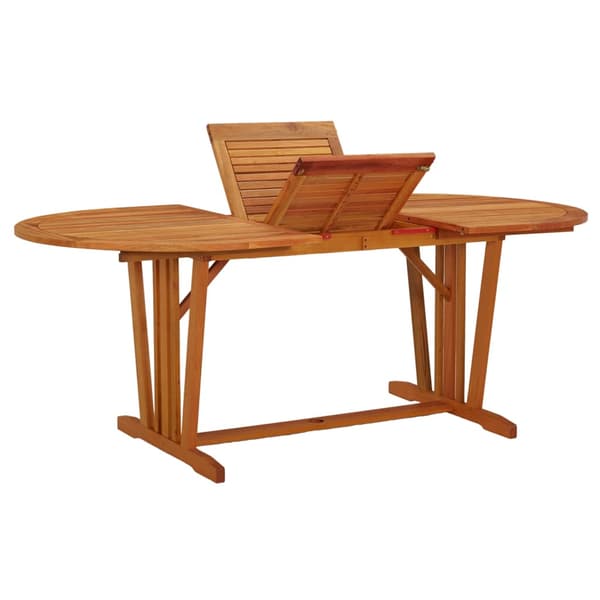 Trädgårdsbord 200x100x75 massivt eukalyptusträ