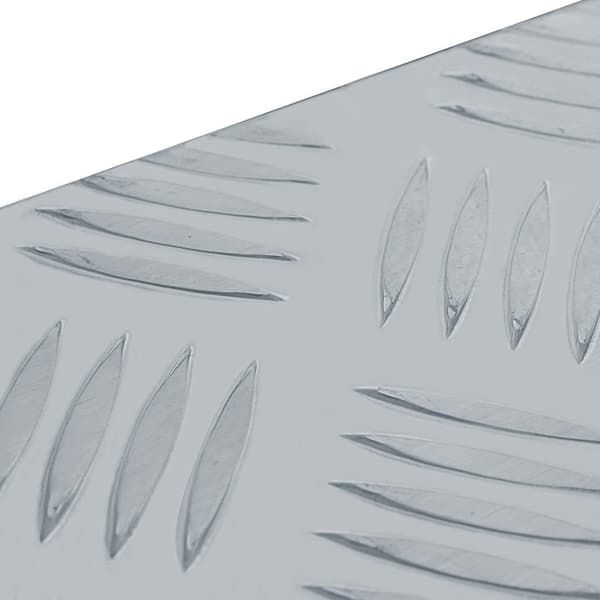 Förvaringslåda aluminium 76,5x26,5x33 cm silver
