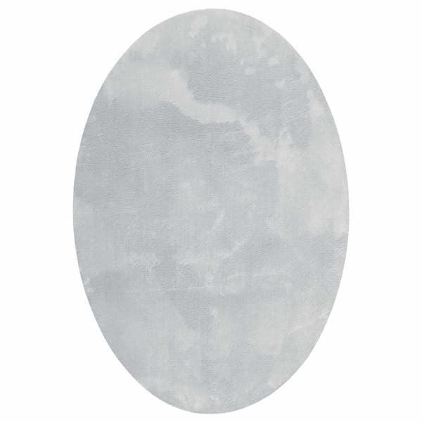 Matta HUARTE Grå 160 x 230 cm 100% Polyester