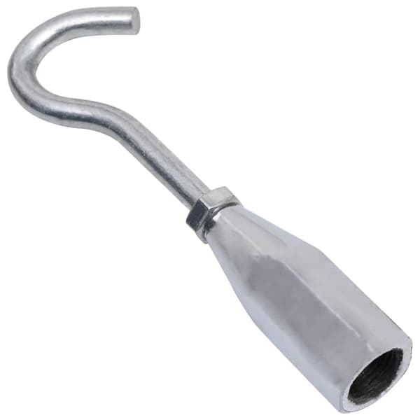 Glidhammare med krok 65 cm kolstål