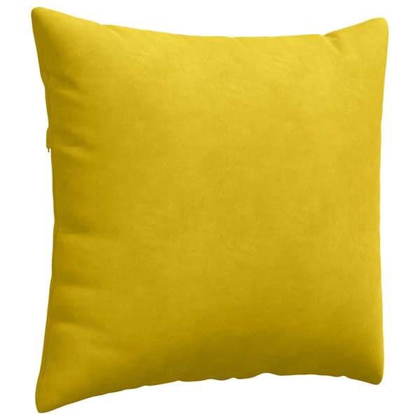 Sofakuddar 2 pcs Gul 50 x 50 cm Kordread tyg