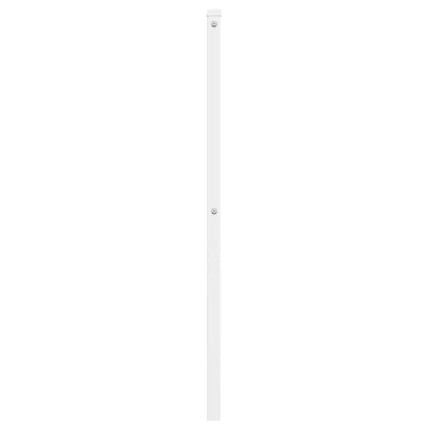 Ersättningsgavel metall vit 75 cm