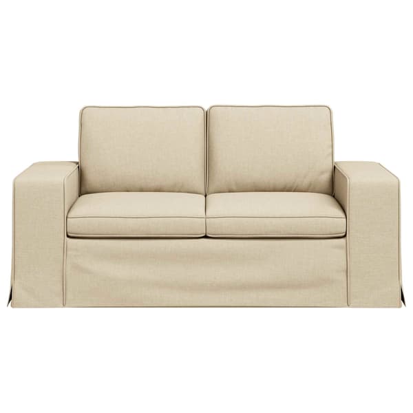 Soffa Kräm 162 x 80 x 82 cm tyg