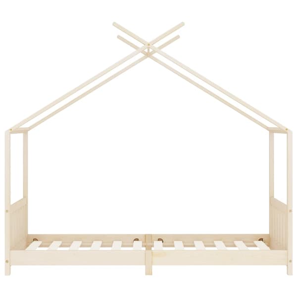 Barnsäng massiv furu 90x200 cm
