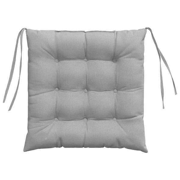 Sittkuddar 4 pcs Moln Grå 40 x 40 x 6 cm tyg