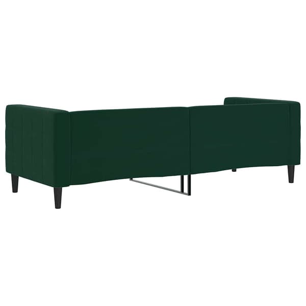 Dagbädd mörkgrön 80x200 cm sammet