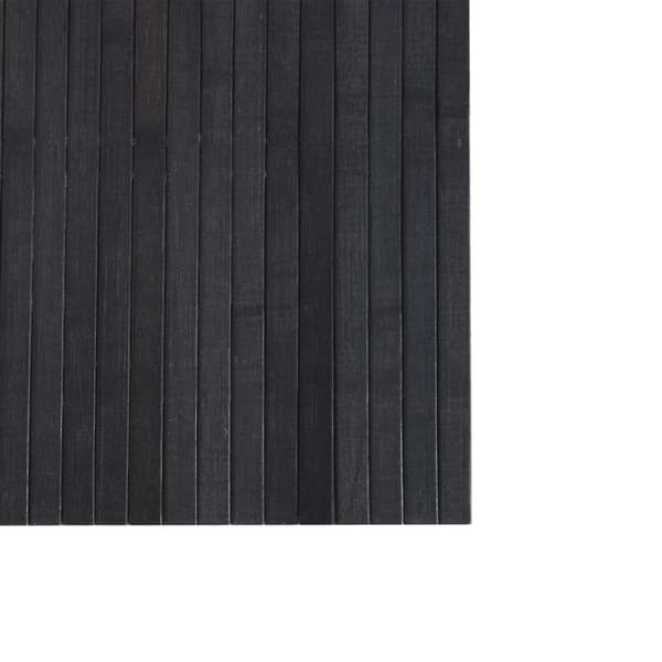 Rumsavdelare grå bredd 600 cm höjd 165 cm bambu