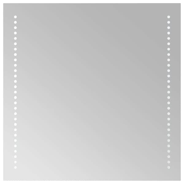 Badrumsspegel LED 50x50 cm