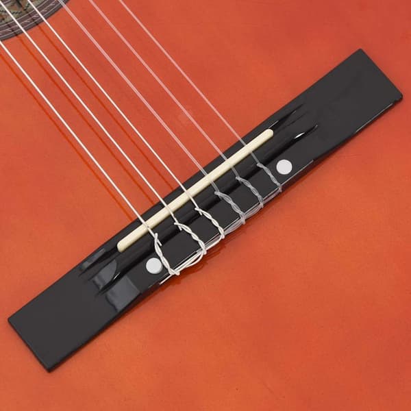 Gitarr för nybörjare klassisk 4/4 39" amerikansk lind