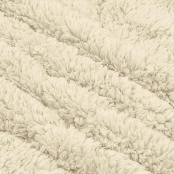 Vinter Täcke Kräm 200 x 200 cm Mikrofiber och Teddyfleece